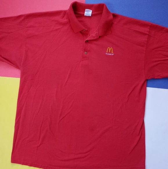 2003 McDonalds I'm Lovin' It Polo T-Shirt