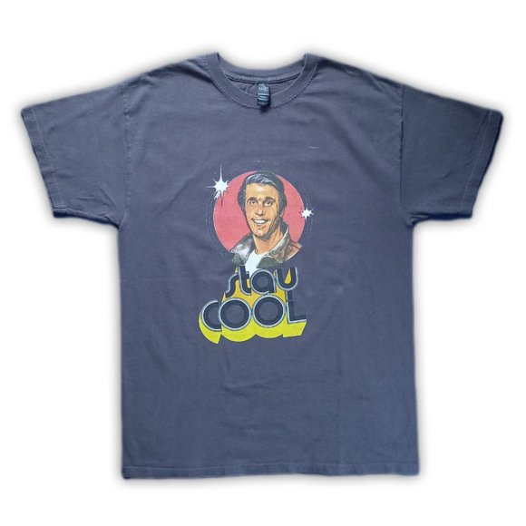 Stay Cool The Fonz Graphic T-Shirt