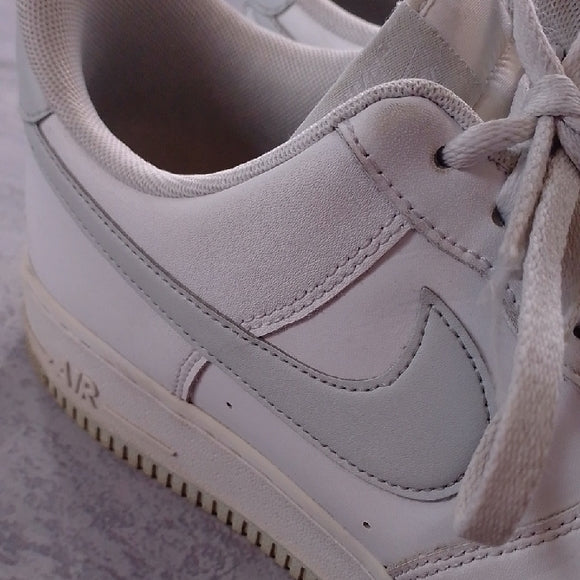 2021 Men’s Nike Air Force 1 '07 White Pure Platinum - DC2911 100 SHOES SIZE 10.5