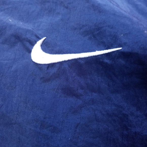 Vintage Junior Nike Essential Embroidered Two-Tone Sports Jacket, Large Swoosh