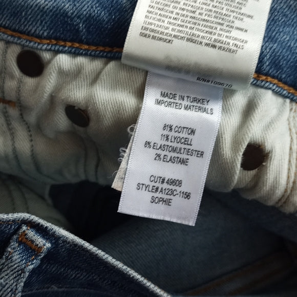 Women's AGOLDE Sophie Mid Rise Ankle Skinny Denim Jeans A123C-1156