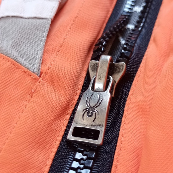 Vintage 90s SPYDER Ski Jacket Orange Entrant Dermizax-EV
