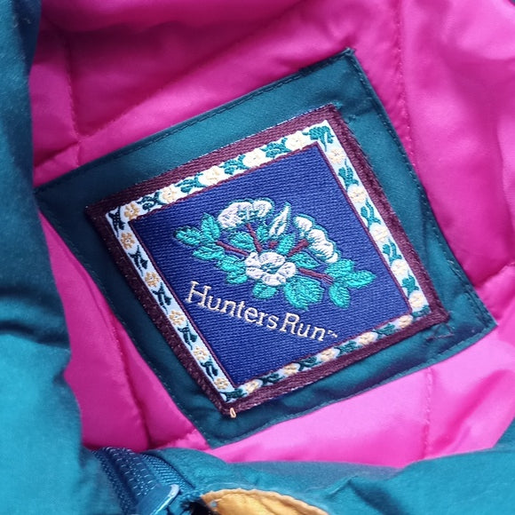Vintage Beautiful Pattern Hunters Run Winter Puffer Jacket Unisex
