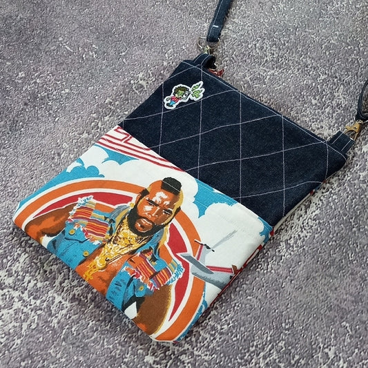 Reworked Vintage 1983 MR.T THE A-TEAM Crossbody Bag – Unisex