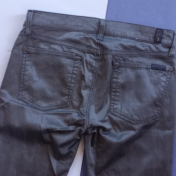 7 For All Mankind the Skinny Denim Jeans AU015027A brown