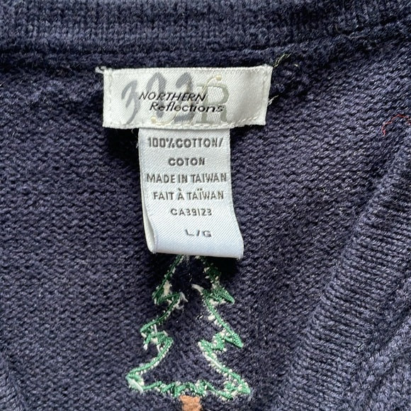 Vintage Nothern Reflection snowmen Uhly Sweater