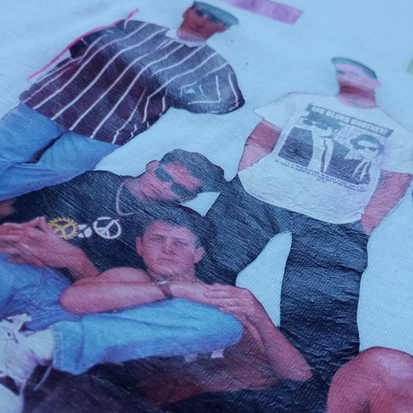 Vintage 90s New Kids On The Black Graphic Single Stitch T-Shirt