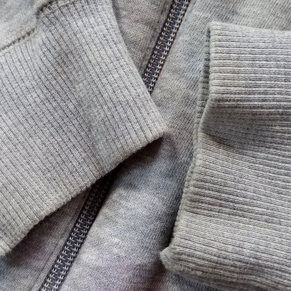 NIKE Essential Zip-Up Grey Hoodie