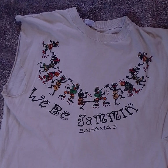 Vintage Single Stitch We Be Jammin Bahamas T-Shirt