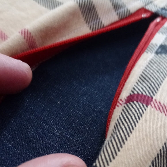 One-of-a-Kind Reworked Burberry Crossbody Bag – Unisex