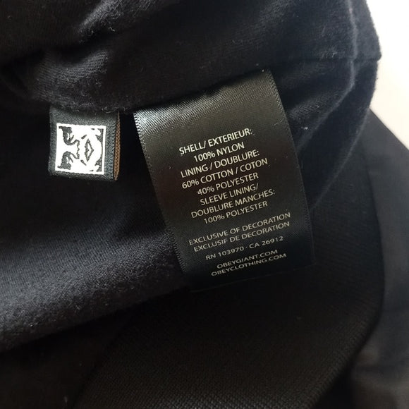 Obey N 89 Neon Lights Logo Button-up Jacket