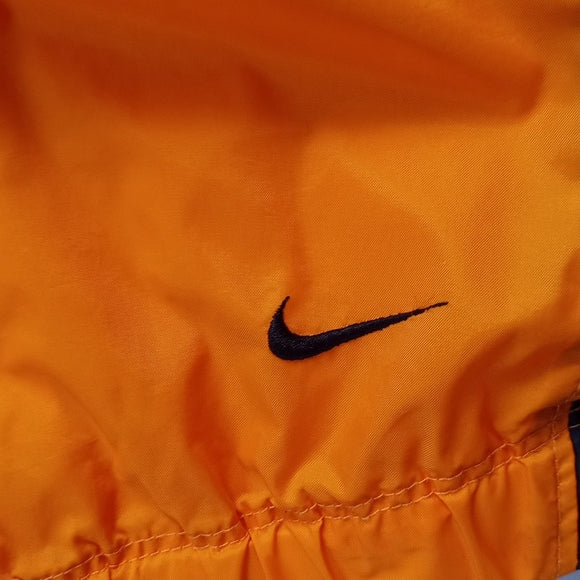 Vintage 90s Nike Essential Windbreaker Jacket Orange