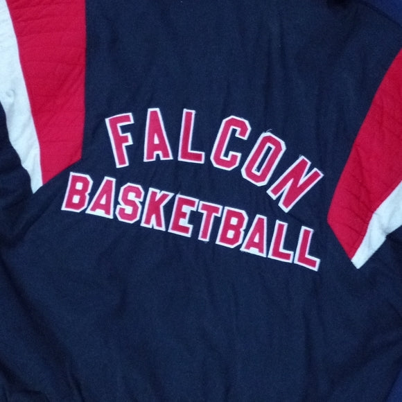 Vintage 1994-95 FALCON Basketball COSSA Champs STARTER Style Pullover Jacket
