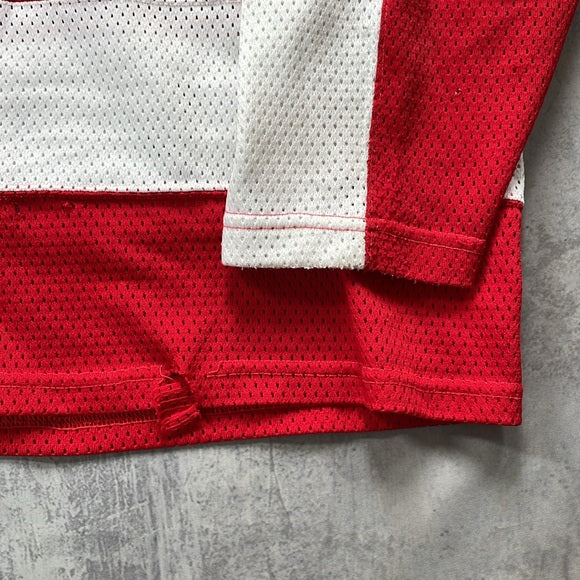 Vintage MERCHANTS With Red Leafs #23 Hall Bros Hockey Jersey