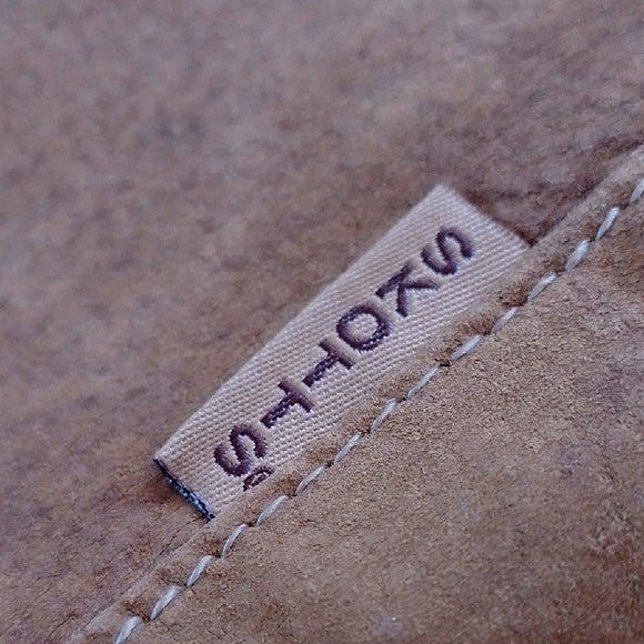 Vintage SKOTTS SUEDE Leather TAN JACKET womens