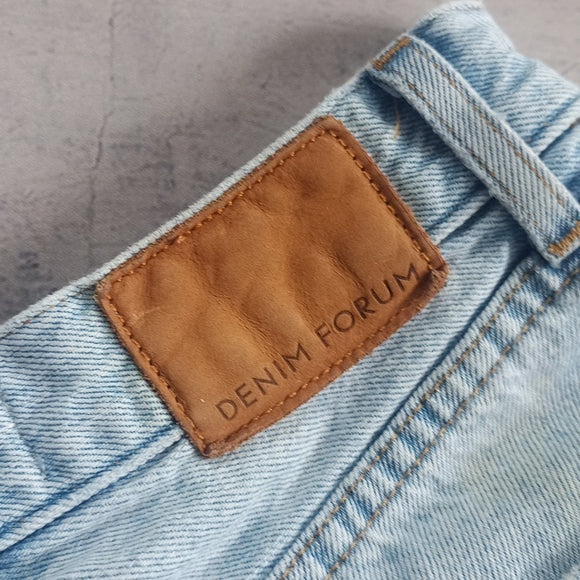 DENIM FORUM The Claudia High Rise Baggy 28L Women's Jeans