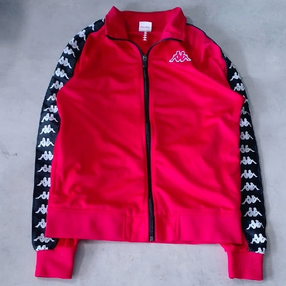 Kappa Red and Black Track Jacket