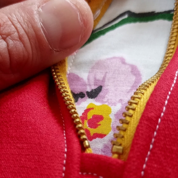 One-of-a-Kind Reworked Vintage Floral Crossbody Bag – Unisex