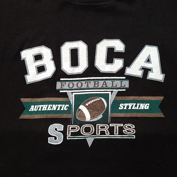 Vintage 1990s BCA Football Authentic Styling Sports Graphic T-Shirt