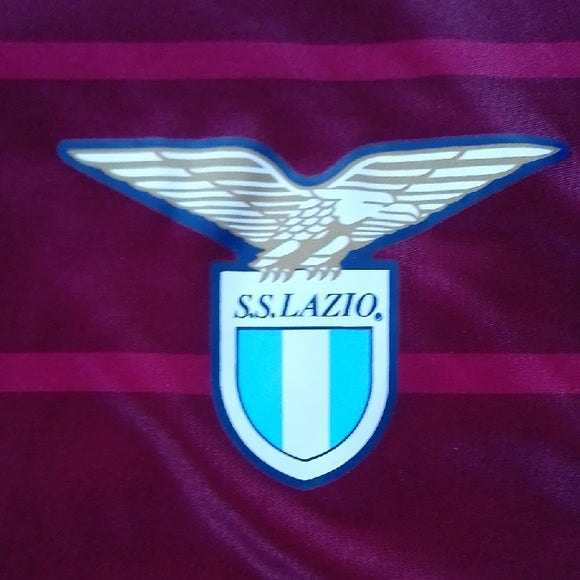 Macron Maroon and Light Blue Polo Shirt