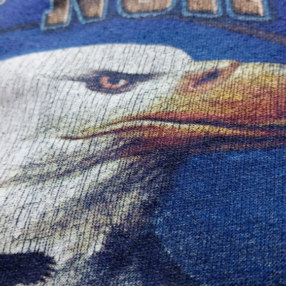 Vintage 90s TRUE NORTH Bald Eagle Wildlife Collections Crewneck Sweater