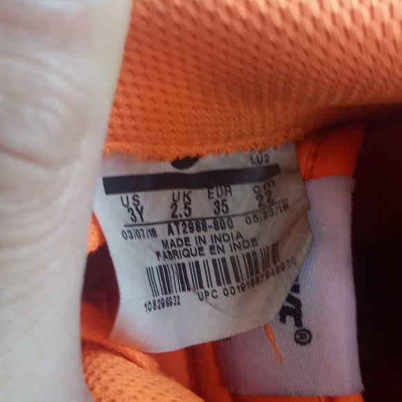 Nike Air Force One's Low Shoes Orange "JUST DO IT" AT2988-800