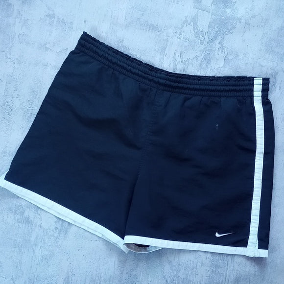 Vintage 90s Nike Essential Black/White Stripe Shorts