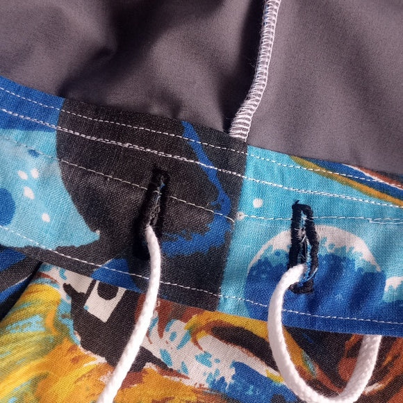 Vintage 1977 Star Wars Reworked Boom Box Benny Shorts UNISEX