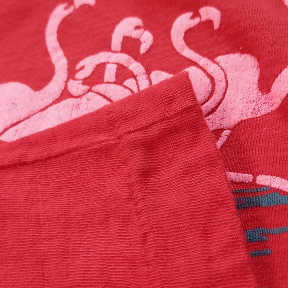 Vintage 80s Bahamas Flamingo Beach Club Single Stitch T-Shirt UNISEX