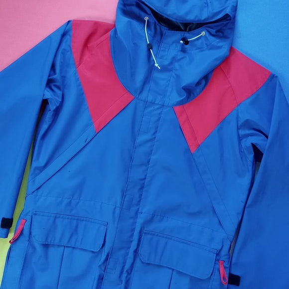 Gore-Tex Banff Wear Colour Block Waterproof Rain Jacket