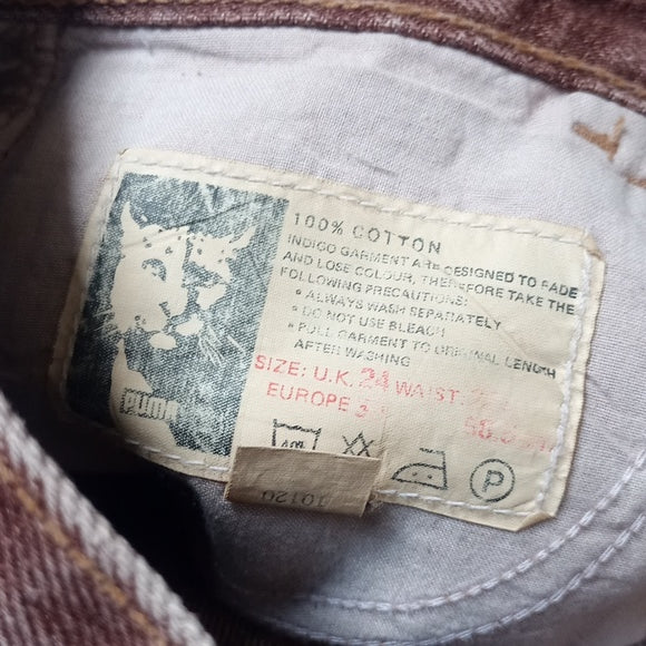Vintage 1980s Puma Women's MOM Denim Jeans