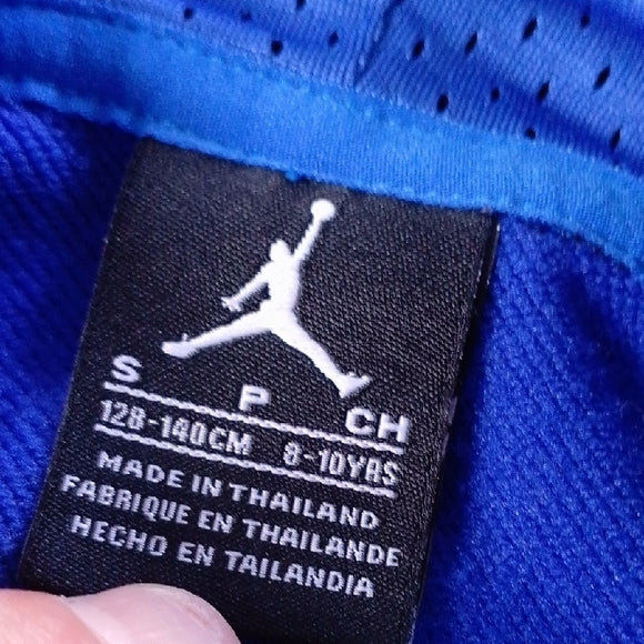 JORDAN Nike Blue Kids Hoodie T-Shirt