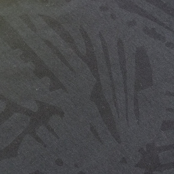 Armani Exchange Polo Shirt Plant Big Leaves Pattern