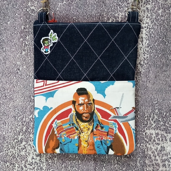 Reworked Vintage 1983 MR.T THE A-TEAM Crossbody Bag – Unisex