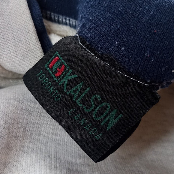 Vintage 90s LAIDLAW Embroidered Colour Block Crew Neck Sweater