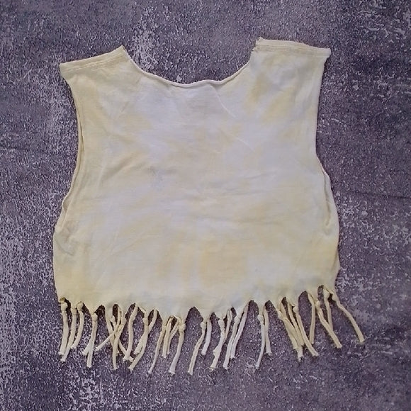 2006 Chichen Itza Kids Fringe Top - Yellow