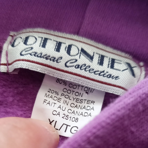 LIMITED EDITION CRISPERS ALL DRESSED PURPLE HOODIE