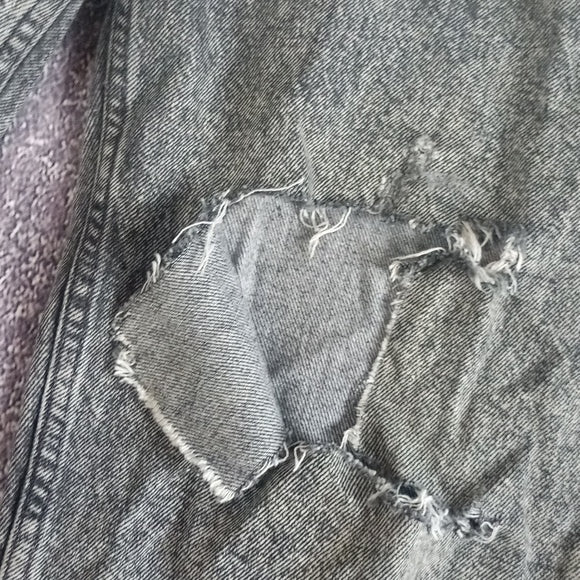 Vintage Acid Wash Brittania Ripped Denim Jeans MADE IN USA