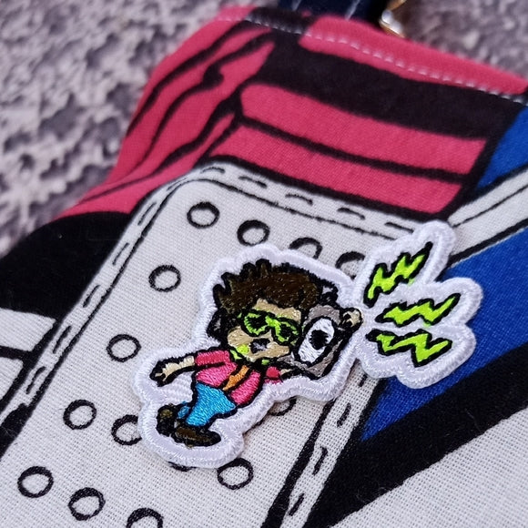 One-of-a-Kind Reworked 1993 NHL Crossbody Bag – Unisex