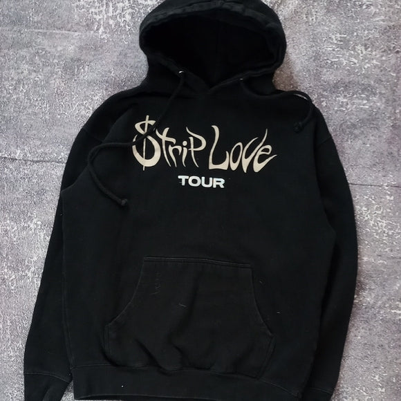 OFFICIAL KAROL G 2022 Strip Love Tour Black Hoodie