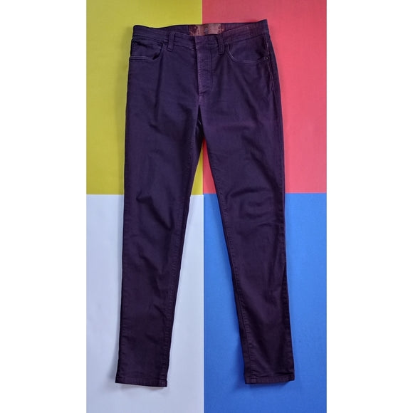 Dolce & Gabbana Denim Jeans Maroon Stretch TP-G654MT