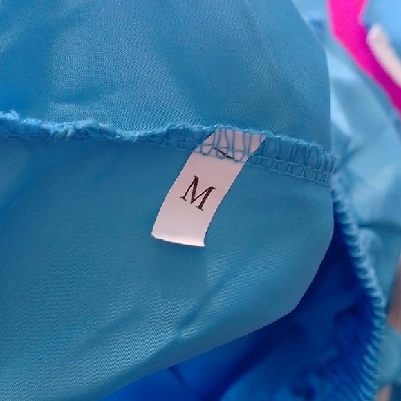 Womens Colorful Windbreaker Set Pink/Blue/Purple