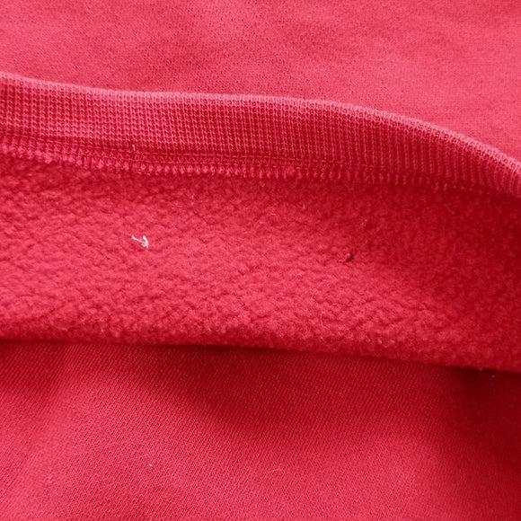 Vintage 90s Roots Athletics Beaver Red Crewneck Sweater