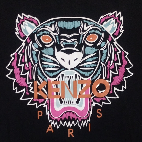 Kenzo Black Tiger Graphic T-Shirt