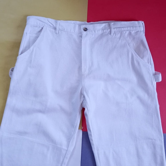 Vintage Dynamic White Hammer Loop Denim Jean UNISEX