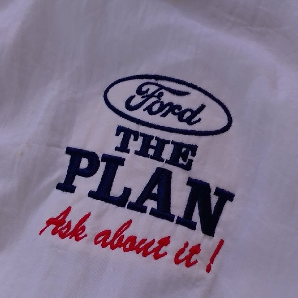 VINTAGE 90s Ford The Plan Ask About It Windbreaker