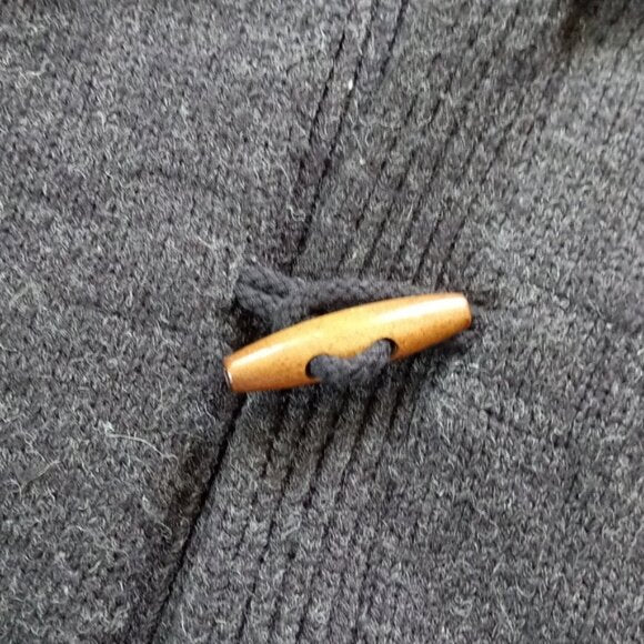 Vintage 1990s Schott Knit Wool Sweater Zip Up