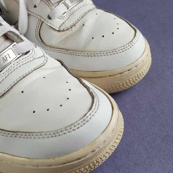 Nike Air Force 1 Low Removable Swoosh White Green Strike (GS) NIKE AR7446-100