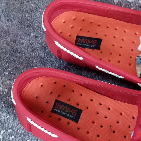 SWIMS Braided Lace Loafer Shoes