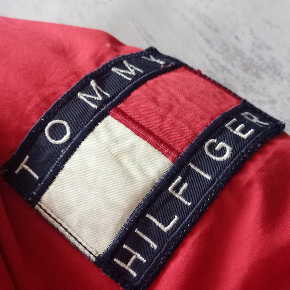 Vintage Tommy Hilfiger Goose Down Cargo Pocket Puffer Jacket